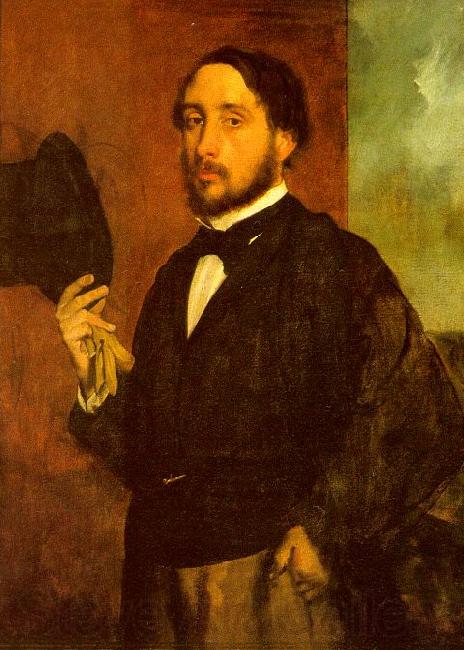 Edgar Degas Self Portrait_h Spain oil painting art